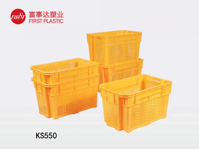 KS550网孔型翻转套叠91香蕉视频IOS下载周转箱
