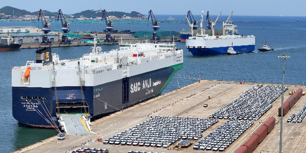 中国汽车出口连续2年位居全球第一