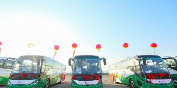 他们在另一个赛场上夺冠，“氢”车上阵助绿色冬奥！