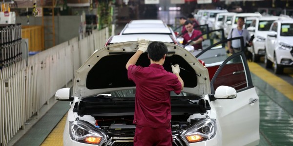 上半年我国新能源汽车出口量暴增130%